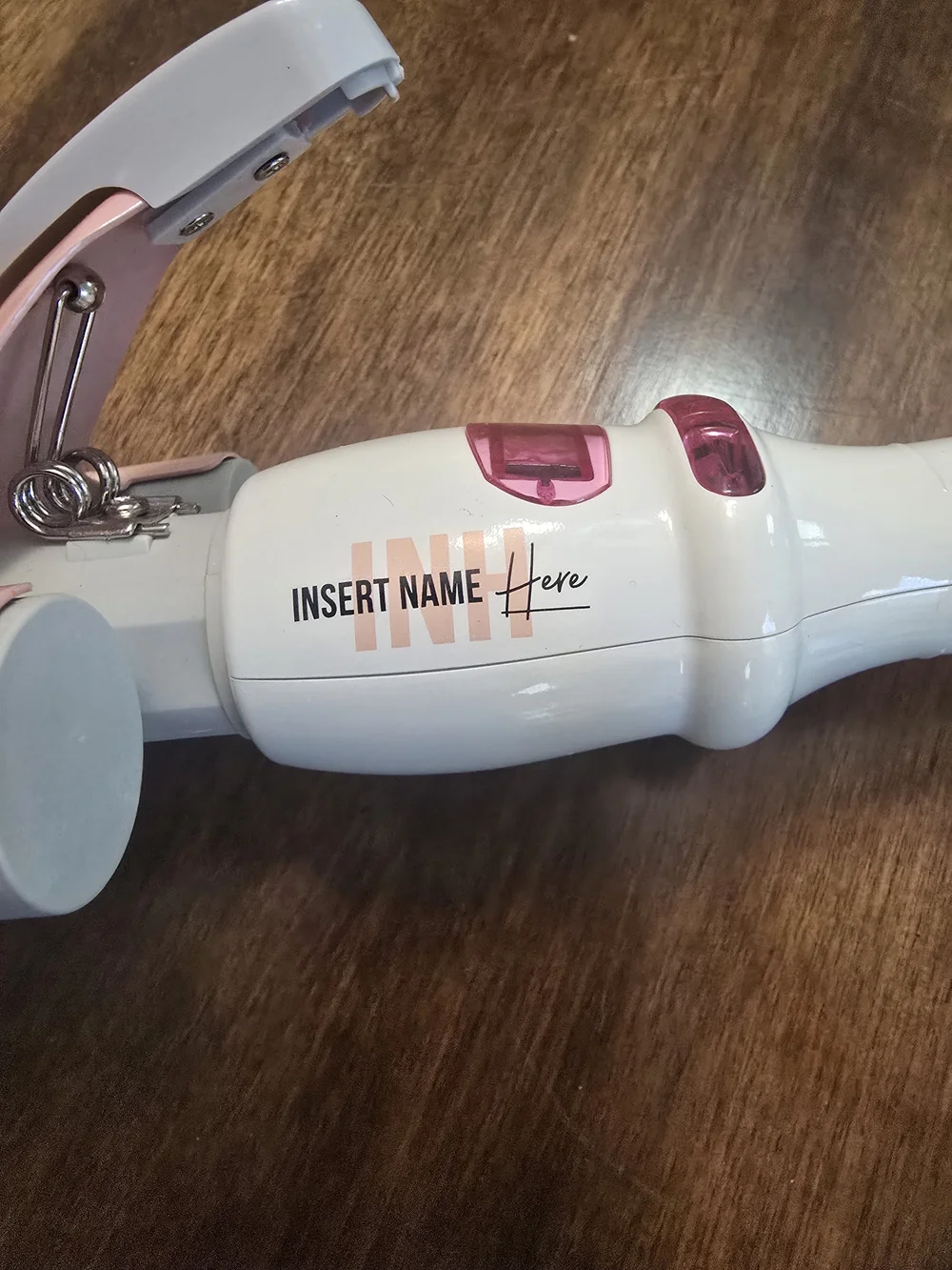 INH Hair Waver 3 Barrel- Ceramic Curling Iron for Beach Waves